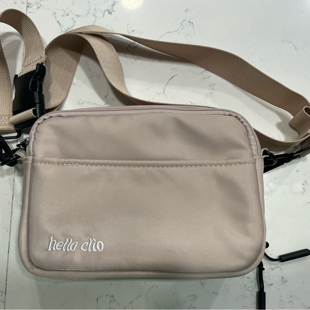 Beige Crossbody Bag